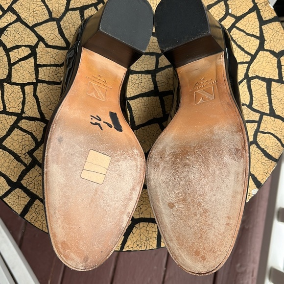 Reed Krakoff women’s Black Patent Leather Slip Ankle Boots - Picture 7 of 7